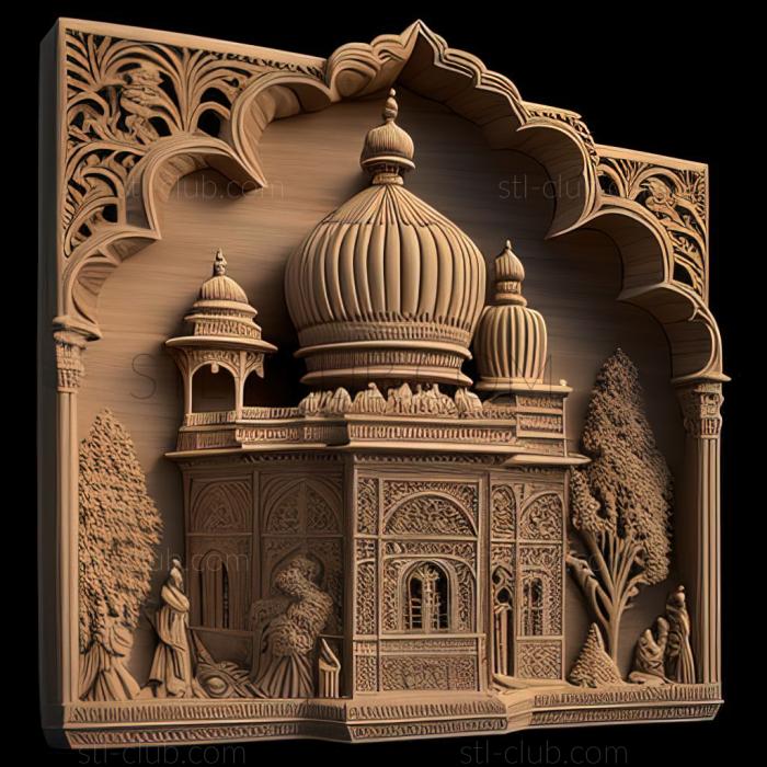 3D model Gurdwara Gurdwara (STL)